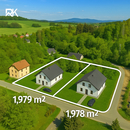 Prodej, Pozemek pro stavbu RD, bytů, Kunratice u Cvikova, cena 2790000 CZK / objekt, nabízí 
